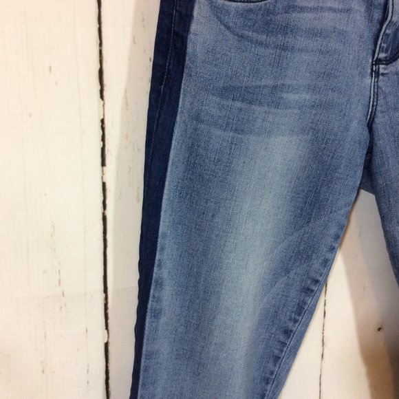 2/$30 Kut from the Kloth Jennifer Ultra Skinny Jeans with Dark Wash Side Stripe - Picture 5 of 11